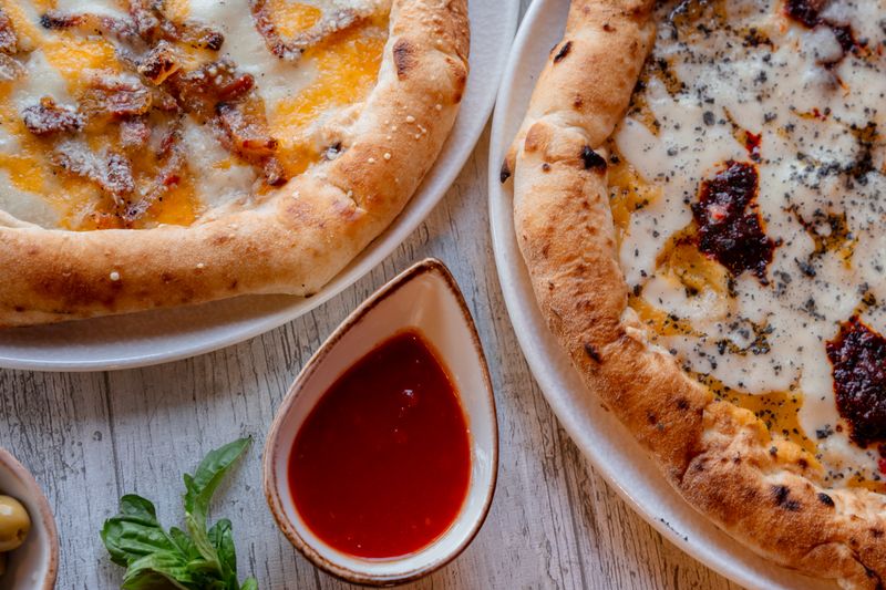 Meat lovers pizza for party catering